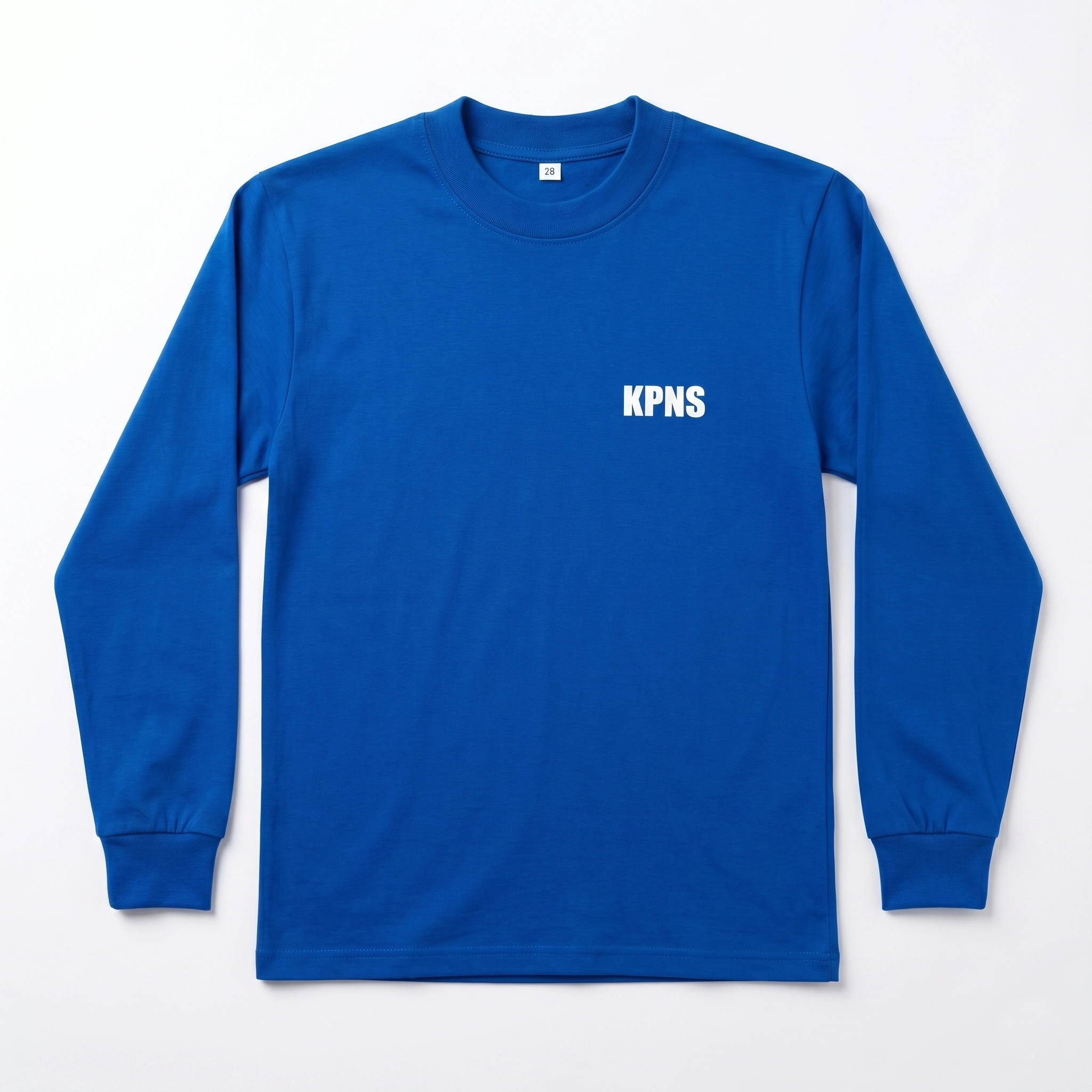 KPNS BLUE T SHIRT LONG SLEEVE 28 Long Sleeve T-Shirt - Image 1